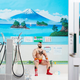 Illustration for article titled Zangief Cosplay Visits A Japanese Public Bath